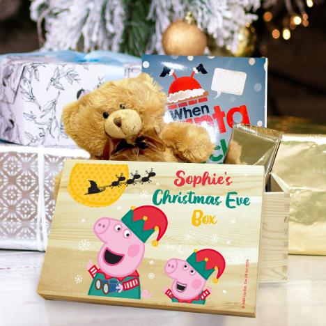 Personalised Peppa Pig & George Pig Christmas Eve Box Extra Image 1